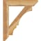 Ekena Millwork Balboa Slat Rough Sawn Bracket, Western Red Cedar, 4"W x 24"D x 28"H BKT04X24X28BOA06RWR - alternate 2